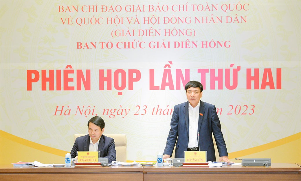 Phiên họp lần thứ Hai của Ban Chỉ đạo, Ban Tổ chức giải Diên Hồng