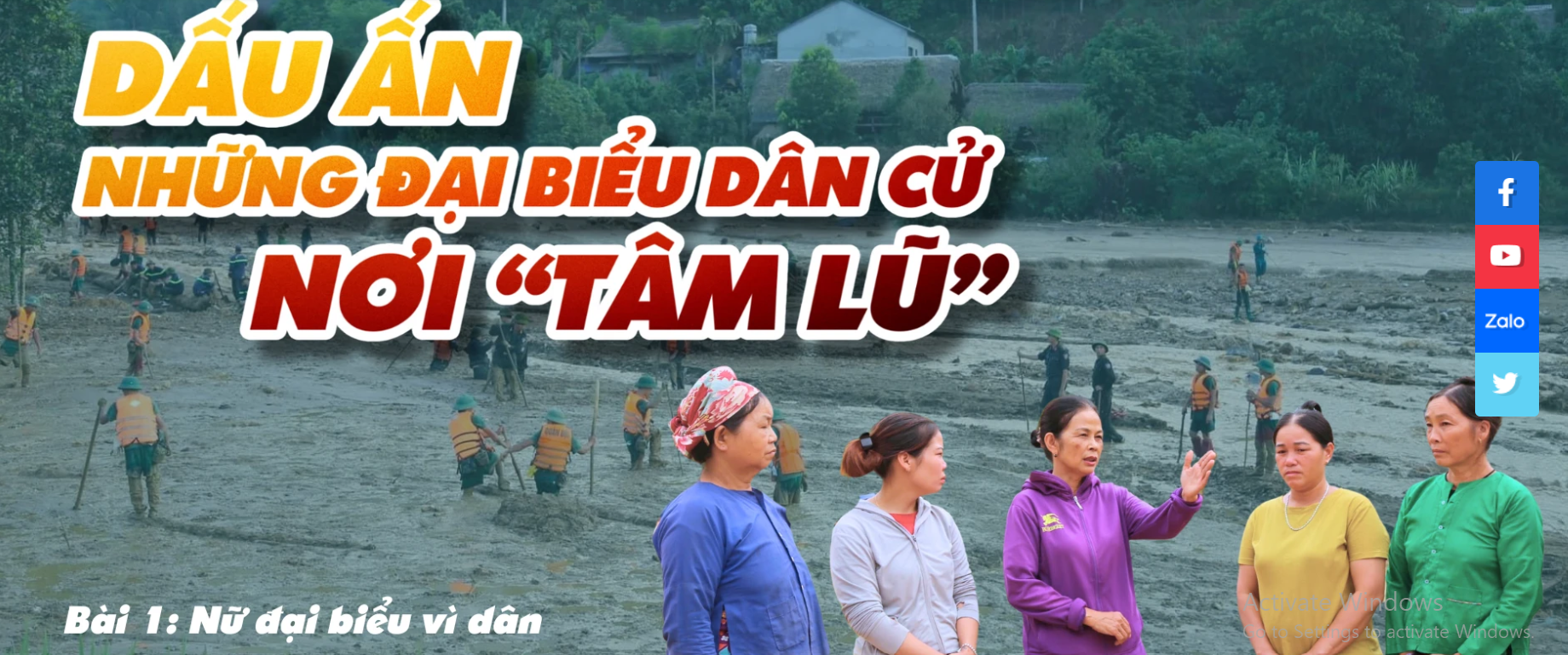 Bài 1: Nữ đại biểu vì dân