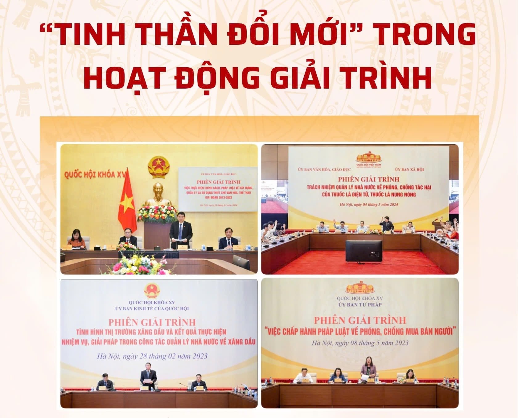 Bài 2: "Tinh thần đổi mới" trong hoạt động giải trình