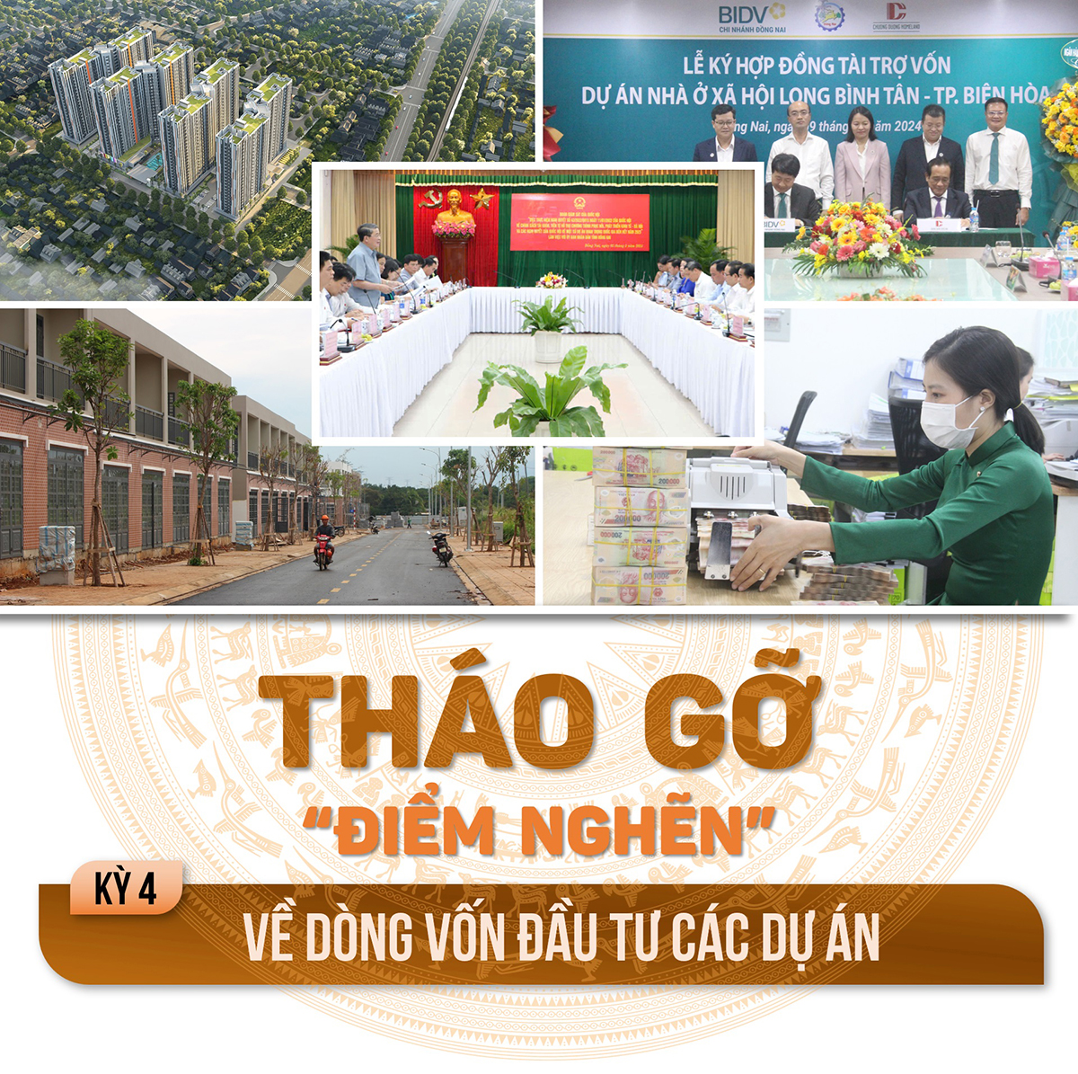 Bài 4: Tháo gỡ "điểm nghẽn" về dòng vốn đầu tư các dự án